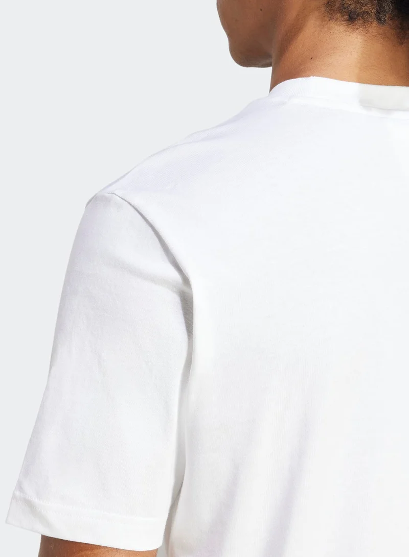 Adidas  Essential Small Logo T-Shirt for Men | Best Price UAE