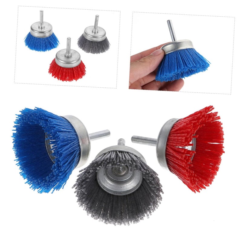 3pcs Polishing Wheel Brush for Drill Grinding Tool Wheel Polishing Kit - Image 4
