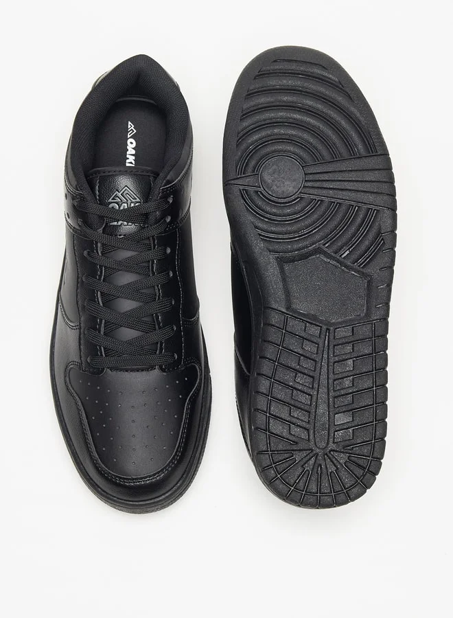 Oaklan by Shoexpress Men's Solid Lace-Up Sports Shoes
