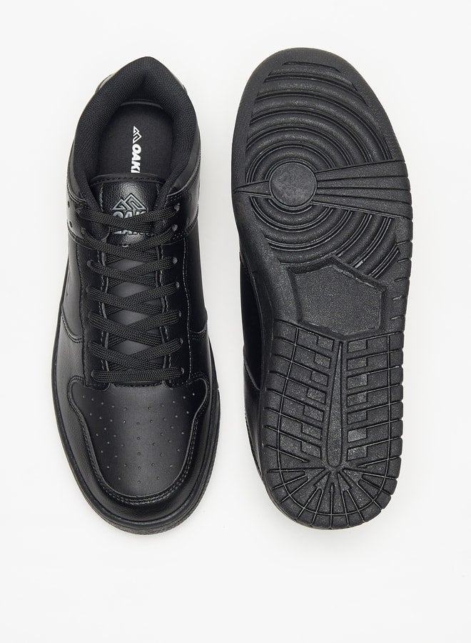 Oaklan by Shoexpress Men's Solid Lace-Up Sports Shoes  - Image 4