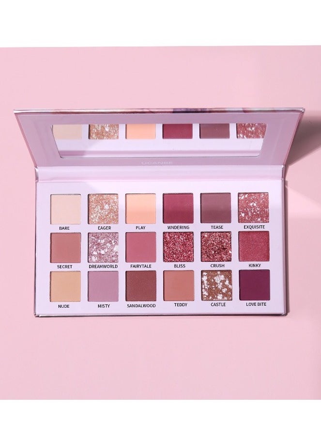 UCANBE 18-Color Desert Rose Eyeshadow Palette for Smokey Rose Makeup Looks - pzsku/Z4177444F8B8F0AFD5FC3Z/45/_/1723642501/9ccfe10a-b553-4e6e-97f5-023448742974