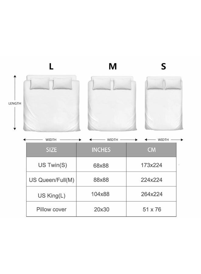 ZFRXIGN Southwester Bedding Sets for Women Men Duvet Cover Native American Indian Style Comforter Quilt Covers Twin 1 Duvet Cover 2 Pillowcases (King, Tribal Aztec) - Image 2