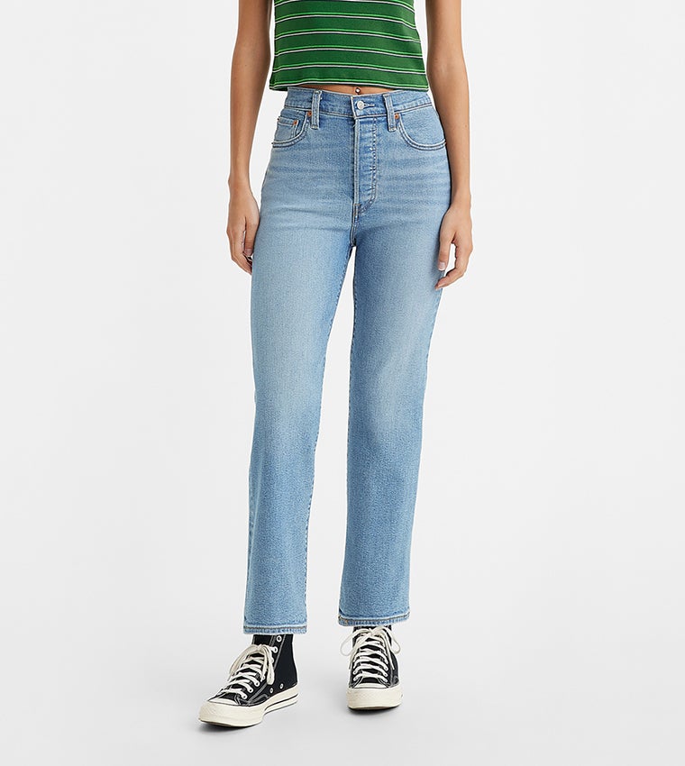 Levi's Ribcage Straight Ankle Center Lane