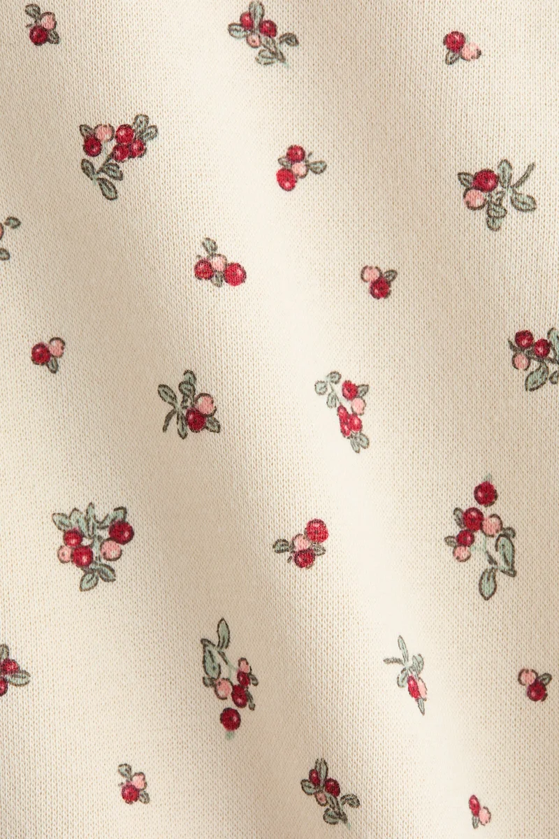 H&M Printed brushed-inside sweatshirt