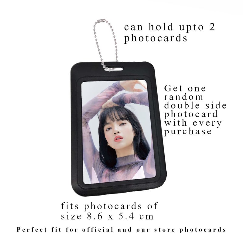 Careflection Kpop BLACKPINK Photocard & Polaroid holder with free double side Photocard - Image 3