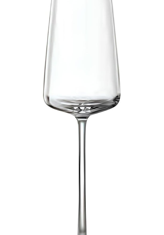 Lucaris Muse Champagne Flute Glass Set - 295ml, Premium Crystal Stemware for Sparkling Wines (Set of 6) - Image 1