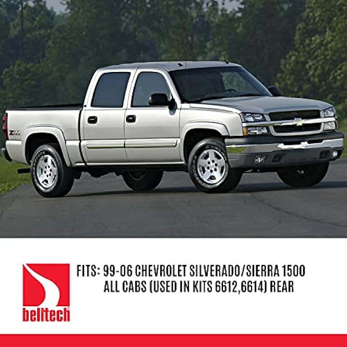 Belltech 6654 Shock Extension Kit Fits 9906 Silverado Sierra 1500 All Cabs - Image 4