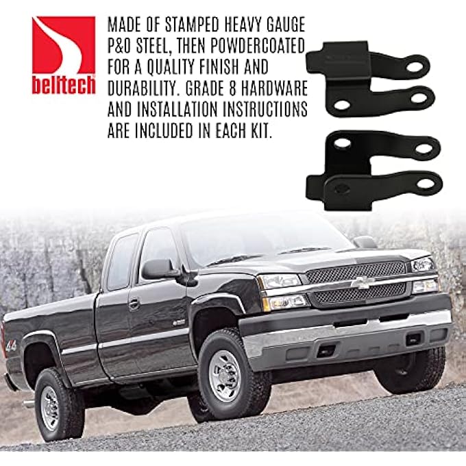 Belltech 6654 Shock Extension Kit Fits 9906 Silverado Sierra 1500 All Cabs - Image 3