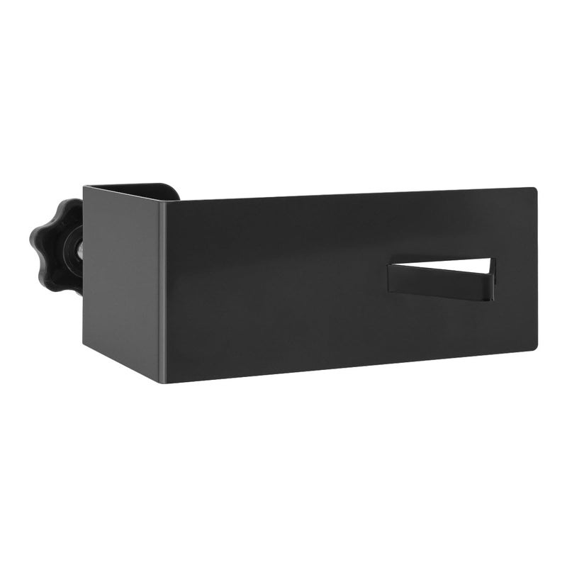 TUPSKY Lock Box Door Mount Bracket Adjustable Door Hooks for Security Lock Box Keys Emergency Access Fits Different Door Thicknesses Heights Black 1 Pack - Image 2