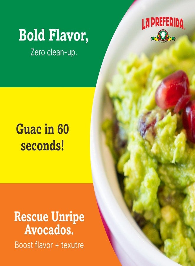 La Preferida Guacamole Seasoning Mix (The Secret to Perfect Homemade Guac) Just Add 2 Avocados, No Prep Required. Crowd-Pleasing Dip in Minutes, 1oz pkt. (Pack of 12) - Image 5