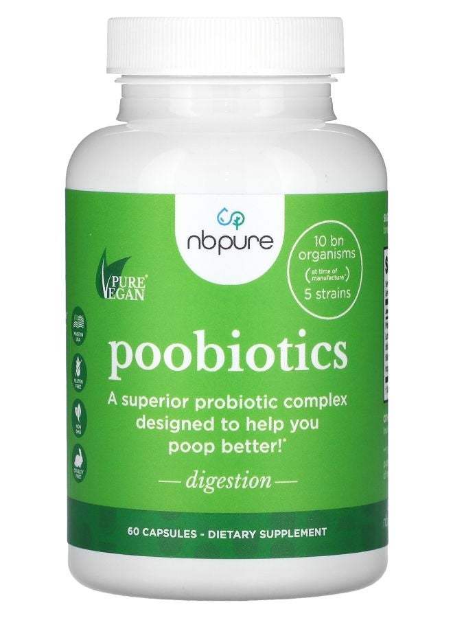 nbpure Poobiotics 60 Capsules