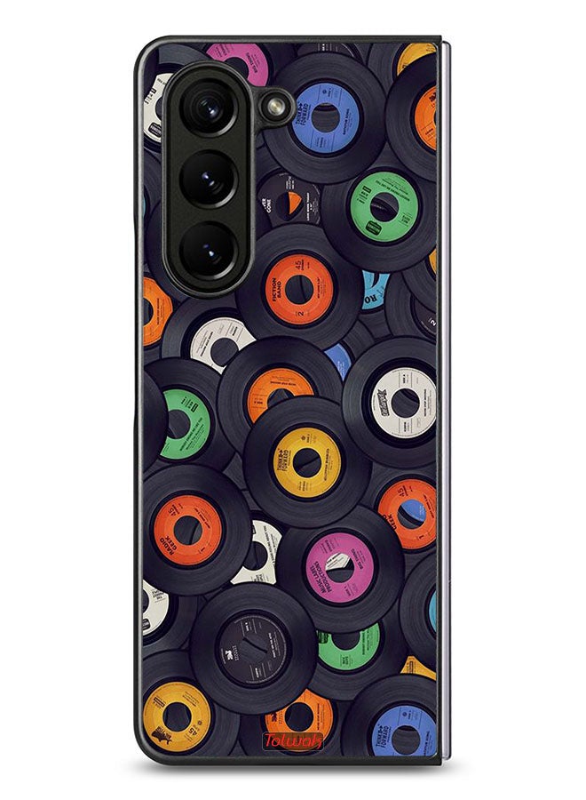 Tolwak غطاء حماية لجهاز سامسونج جالكسي زد فولد 5 بنمط سي دي إس - Image 2