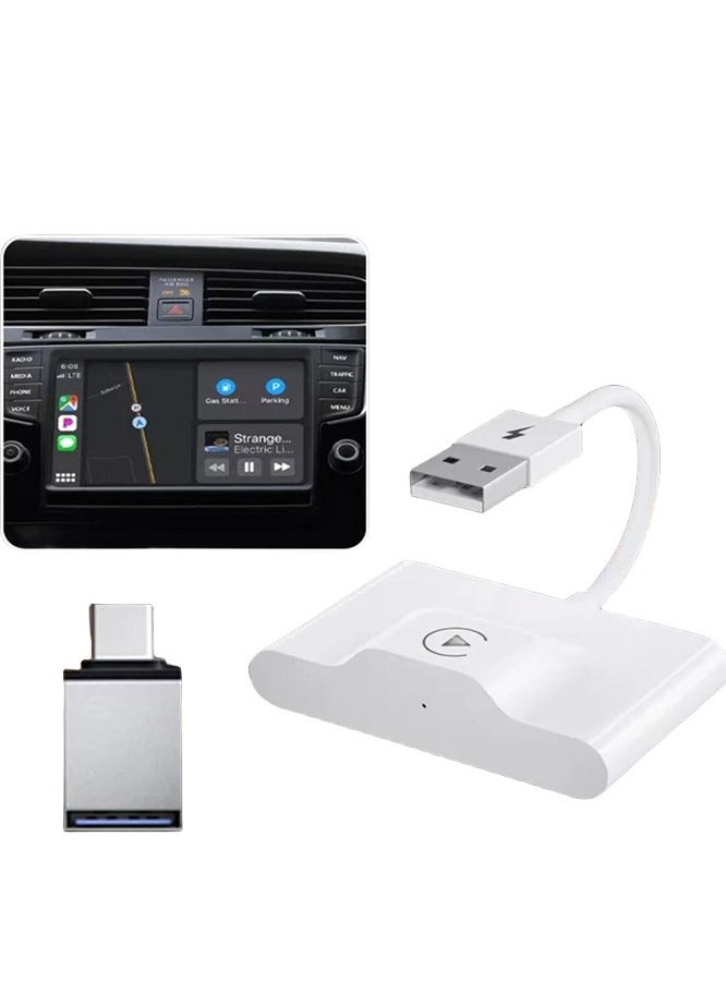 Generic - Wireless adapter, wireless car adapter, plug and play 5GHz WiFi online update, this model is suitable for fruit machines, not for Android machines - Image 1