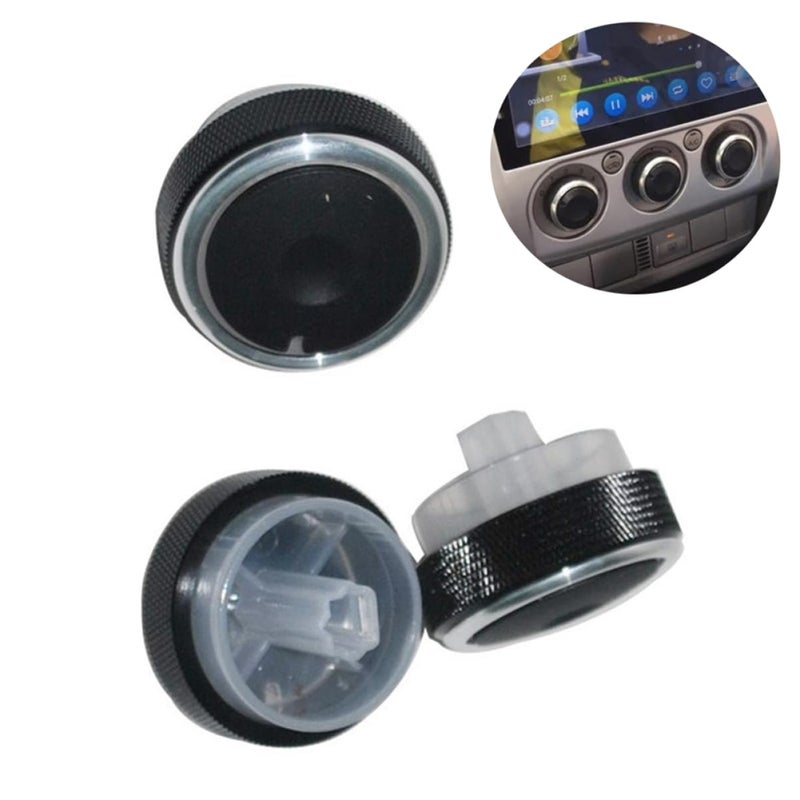 ABOOFAN 2 Pack Knob Button Heat Control for 2/3 Alloy Easy Swap Dashboard Light - Image 3