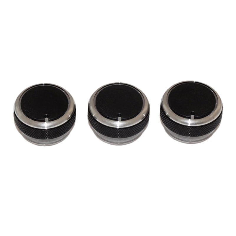 ABOOFAN 2 Pack Knob Button Heat Control for 2/3 Alloy Easy Swap Dashboard Light - Image 1