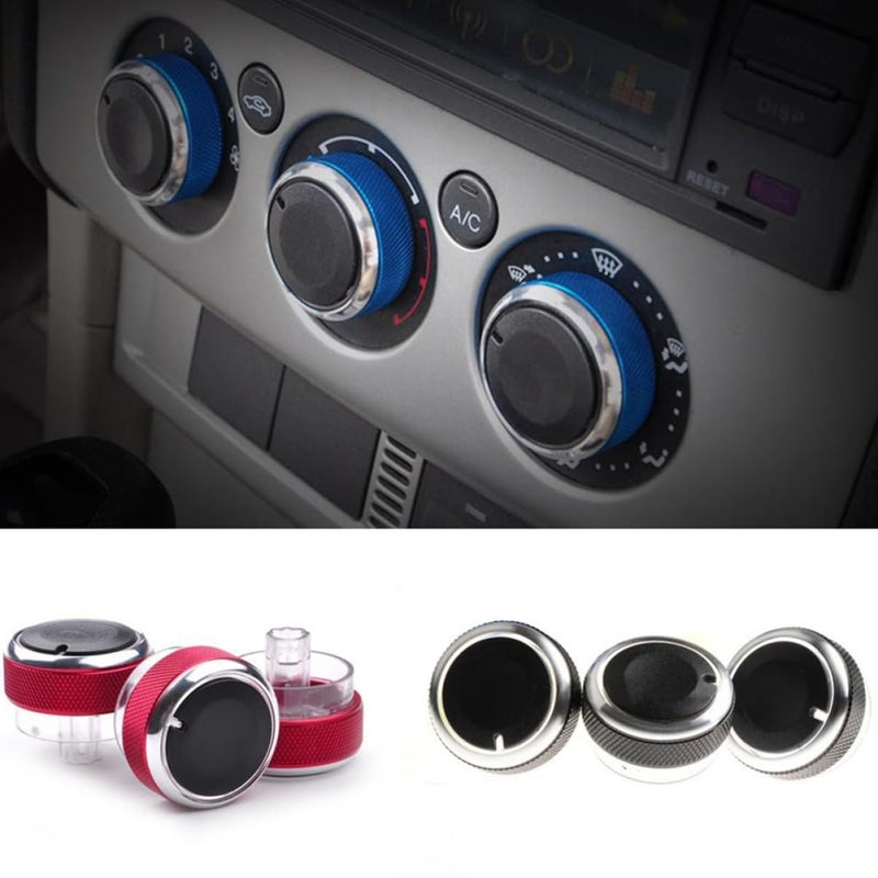 ABOOFAN 2 Pack Knob Button Heat Control for 2/3 Alloy Easy Swap Dashboard Light - Image 4