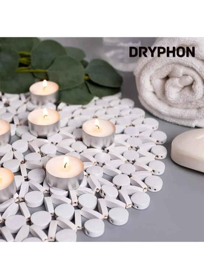 شموع صغيرة للديكور المنزلي (عبوة من 100 شمعة) - Image 4