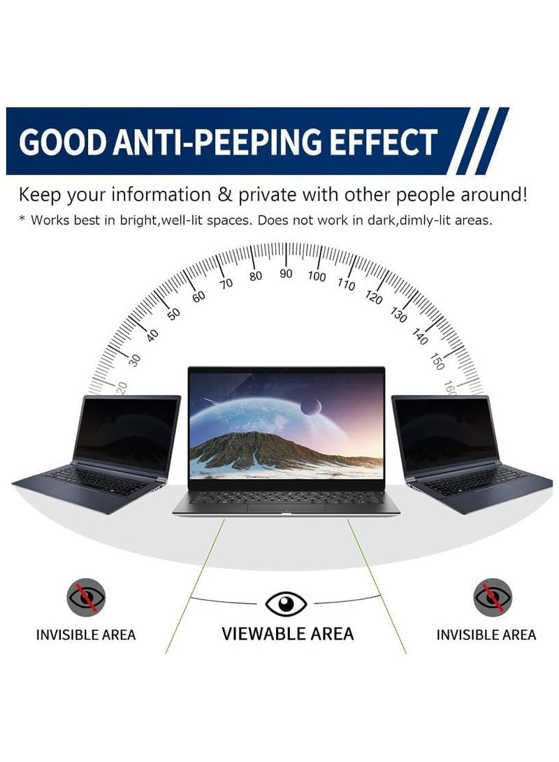 حماية شاشة الكمبيوتر المحمول متوافقة مع Huawei MateBook 14 (2024) بحجم 14 بوصة، نموذج FLMH-16 وFLMH-32، فيلم حماية ضد التجسس. - Image 3
