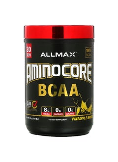 Allmax ALLMAX, AMINOCORE™ BCAA, Pineapple Mango, 0.69 lb (315 g)  - Image 1