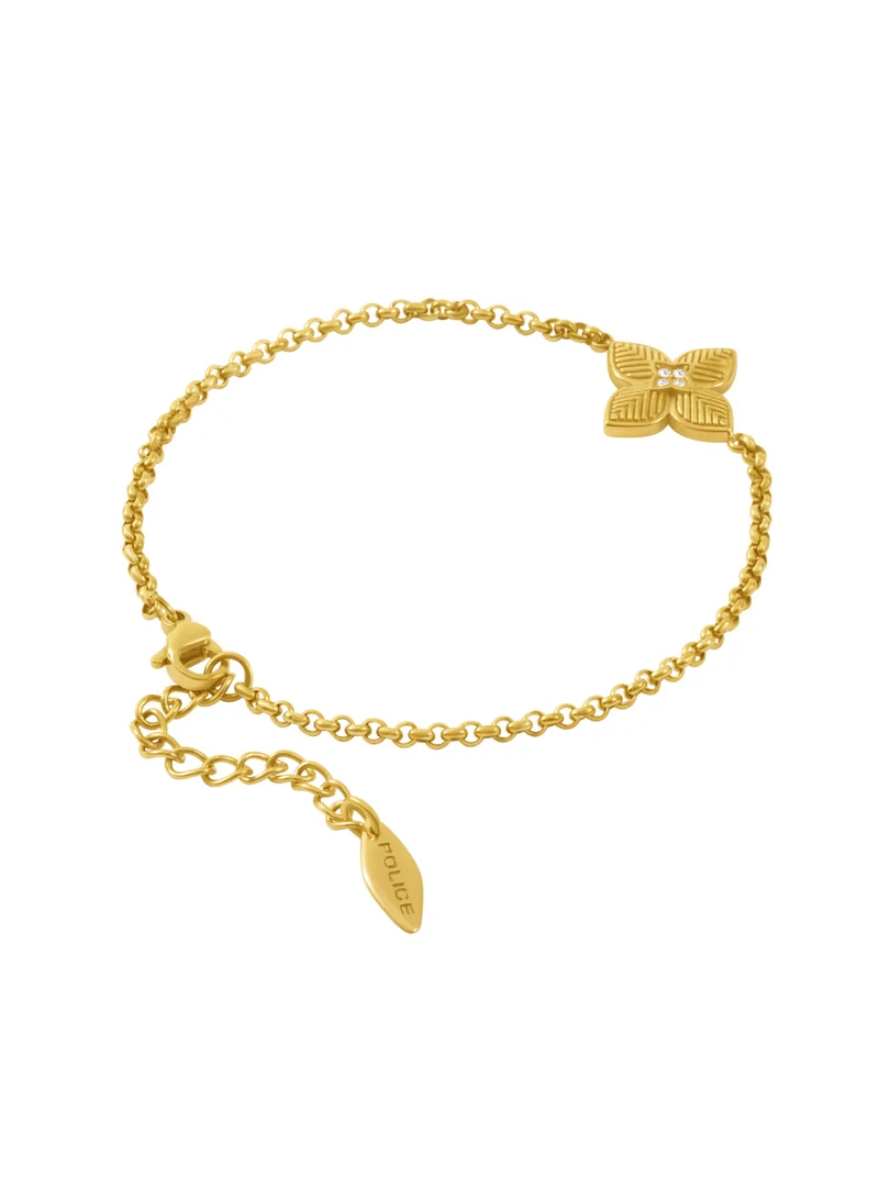 POLICE  Gold Stainless Steel Necklace Bracelet Earrings Gift Set for Women for Women | Best Price UAE
