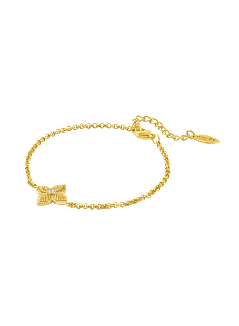 POLICE  Gold Stainless Steel Necklace Bracelet Earrings Gift Set for Women for Women | Best Price UAE
