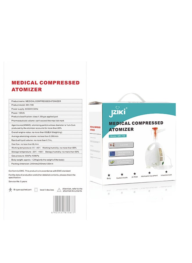 JZIKI Compressor Nebulizer for Adults and Children – Home Use