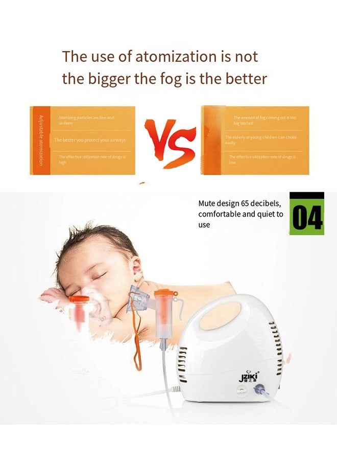 JZIKI Compressor Nebulizer for Adults and Children – Home Use