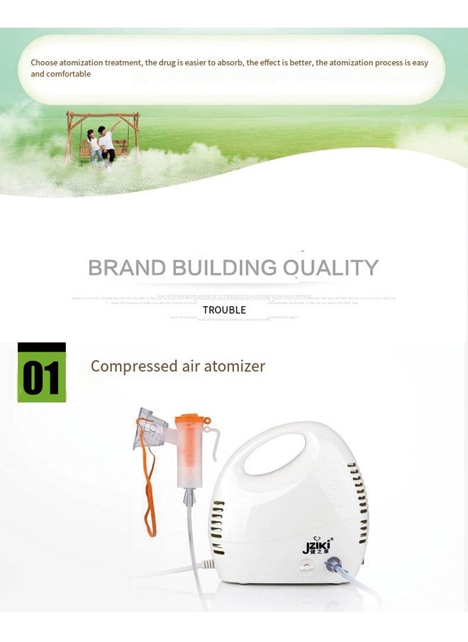 JZIKI Compressor Nebulizer for Adults and Children – Home Use
