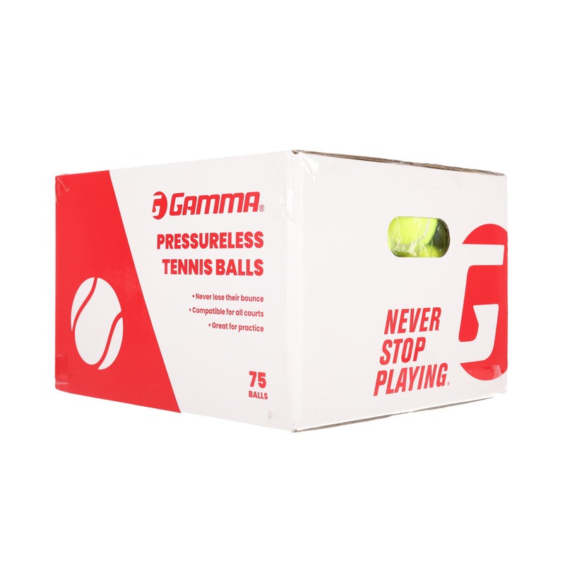 GAMMA Sports Pressureless Tennis Balls Box - Ideal for Practice, Teaching, and Training with High-Visbility Felt - Indoor and Outdoor Court Play - 48 and 75 Pack Sizes - Image 5