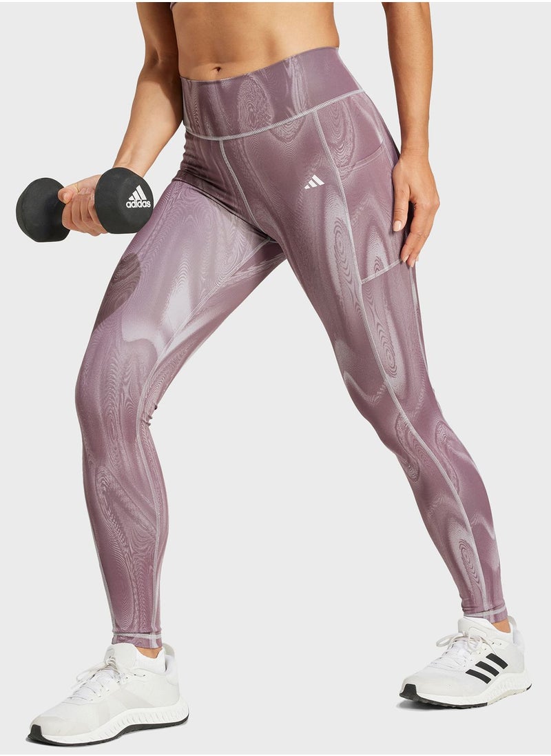 Adidas Optime Full Length Leggings  - Image 1