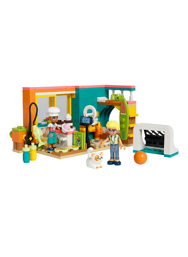 ليغو Friends Leo'S Room 41754 Building Toy Set For Kids Aged 6+; This Bedroom Playset Comes With Leo And Olly Mini-Dolls, Plus Accessories For Imaginative Storytelling (203 Pieces)