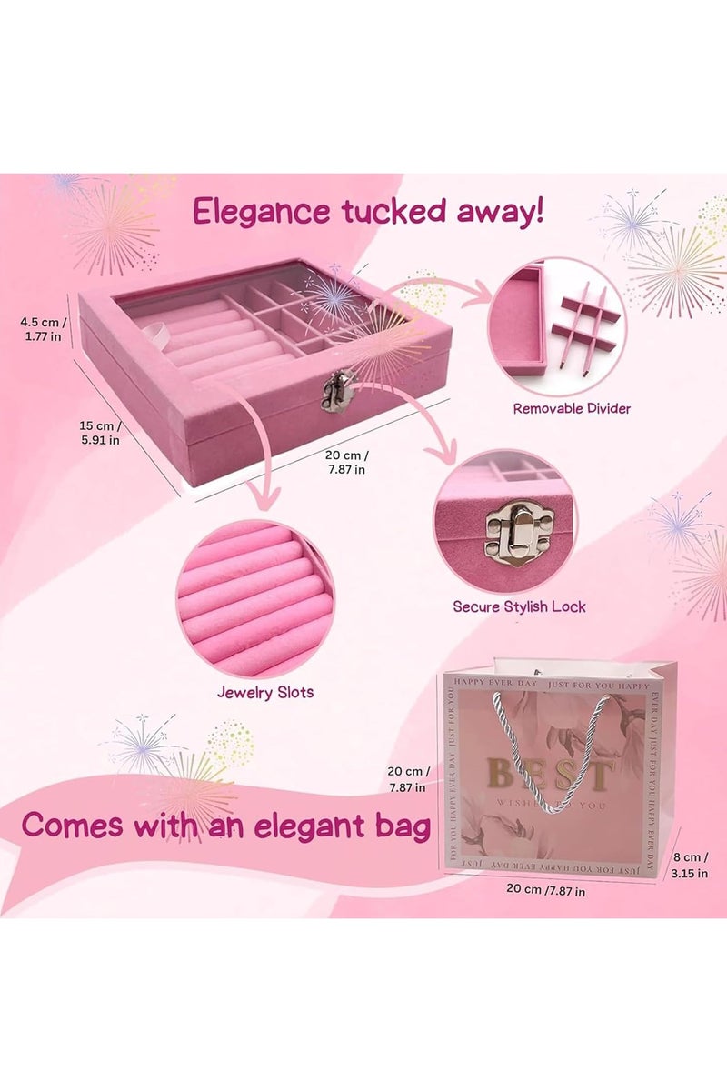 Bracelet Making Kit for Girls 76PCs Charm Bracelets Kit with Jewelry Box Jewelry Charms Bracelets for DIY Craft Jewelry Gift for Adults and Kids Present For 8-12 Year Old Girl - Image 3