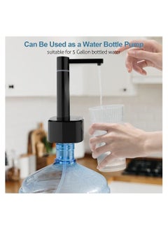 Y&D Electric Drinking Water Pump, Desktop Dispenser for 5 Gallon & Universal Bottles,USB Charging Automatic Jug Pump Home, Office, Outdoor  - Image 1