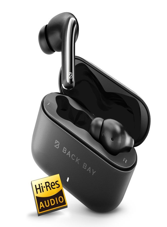 Back Bay Audio FirstClass 50 Active Noise Canceling Earbuds for Android & iPhone- Bluetooth 5.4 ANC Earbuds with Transparency Mode, Deep Bass, Air Buds for Android Phones, in-Ear Wireless Sound Cancelling Ear Buds - Image 1