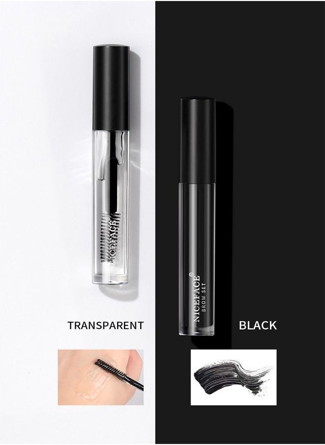 NICEFACE - Black Eyebrow Styling Liquid,Three-Dimensional Eyebrow Shape Modification,Waterproof And Sweat Resistant,Lasting No Smudging Makeup - Image 1