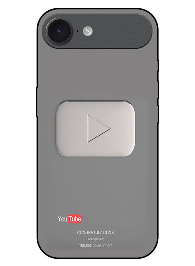 EYE CATCH Printed Protective Case Cover For Apple iPhone 17 AIR  -  Youtube Award