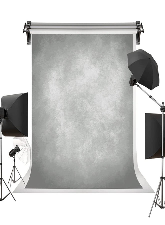 Kate 5x7ft Light Grey Backdrops Abstract Photography Backdrop for Professional Studio Backgrounds - Image 1
