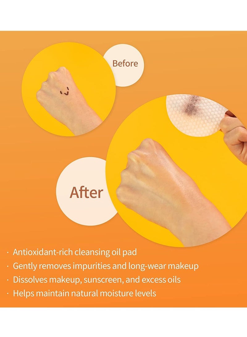 نيوجن Neogen Dermalogy Carrot Deep Clear Remover Oil Pad, 150ml / 60 counts - Image 2