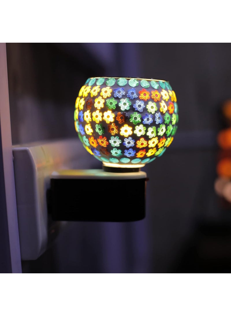 Sugandh Varsha Kapoor Dani Camphor Burner Diffuser Machine Stand Electrical Night Lamp for HomeOffice LD 8  - Image 2