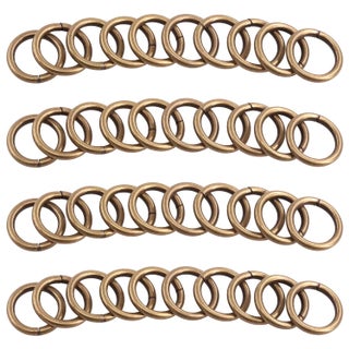 Rustark 60 Pcs 58 Inch Bronze Heavy Duty Metal O Ring 3mm Thick Purse Hardware Clasp MultiPurpose Clasps Buckles Round Rings for Dog Leas Luggage Belt Craft DIY Accessories 16mm - pzsku/Z417961EDA9A4253E93F8Z/45/1748243850/b4e0d9c8-800d-4d4c-be48-fe8e7df5f8ba