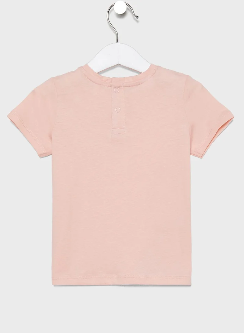 MANGO Infant Pocket Detail T-Shirt
