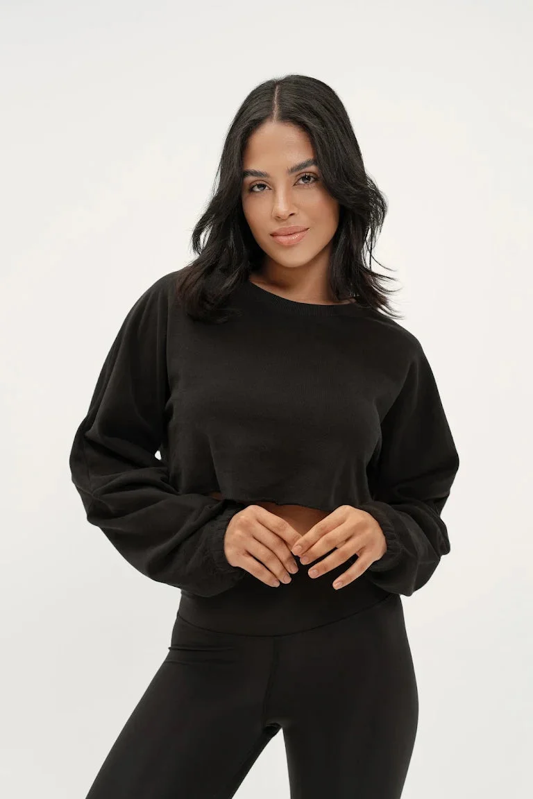 SWTZ RELAXED CROP JUMPER STATEMENT
