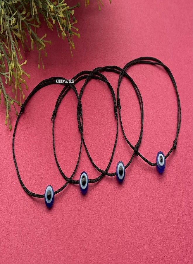 ARTIFICIAL TREE JEWELLERS Evil Eye Charms Black thread Anklet (Payal) for Girls & Women (AT ANK 020) - Image 4