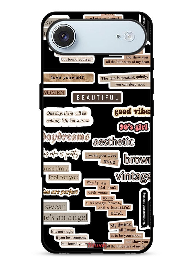 Tolwak Apple iPhone Air Protective Case Cover Beautiful Quotes Stickers - Image 1