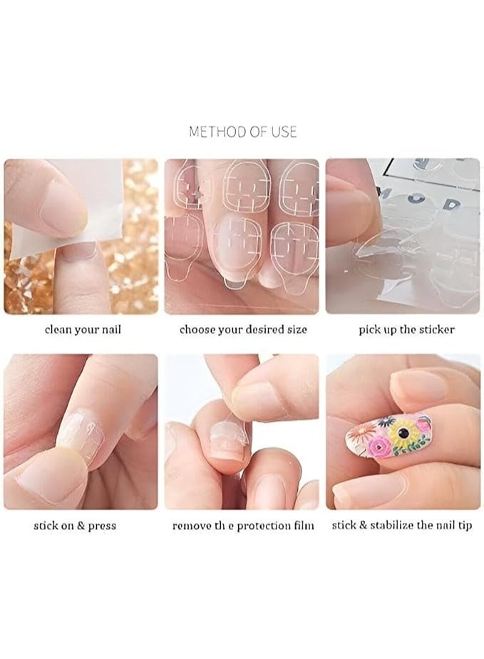 Peel And Stick Nail Stickers – Easy  Nail  for DIY Manicures – Long-Lasting, Waterproof, Salon-Quality Nail Wraps for Natural & Acrylic Nails – No Drying Time, Mess-Free Application - Image 2
