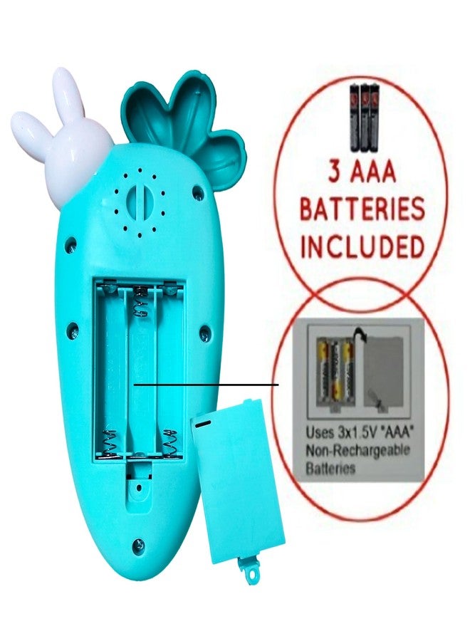 RAINBOW RIDERS Carrot Tunes Melody Phone for Kids Musical Mobile Phone for Kids with Animal Sound,Dialer Sound,Ringtones,Lights, Baterry Operated,Best Birthday Gift for 3+ Years. - Image 5