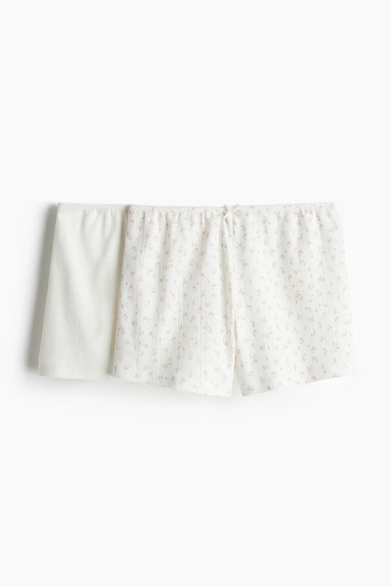 H&M 2-pack pyjama shorts
