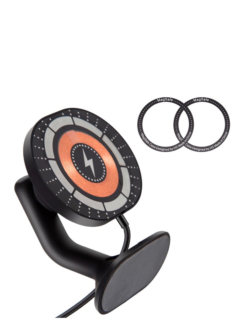 SYOSI Tesla Phone Mount Holder MagSafe Wireless Charger for Tesla Model 3/Y Accessorie Compatible with iPhone 12/13/14 Series - Image 1