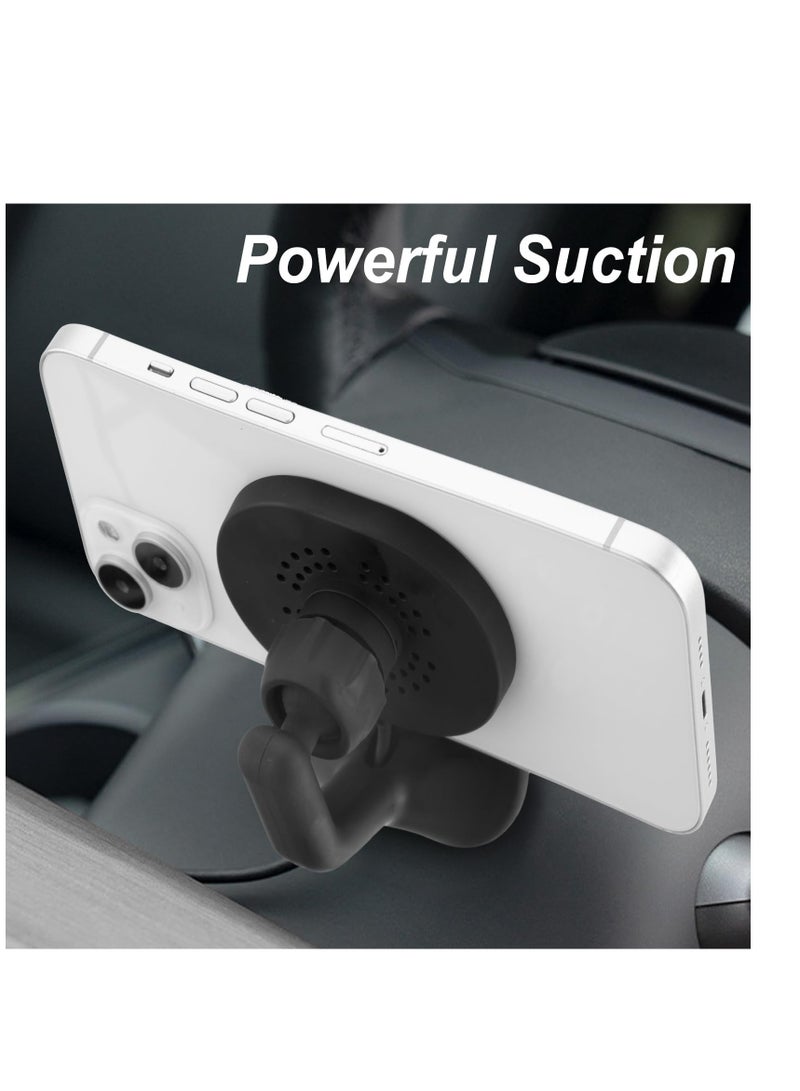 SYOSI Tesla Phone Mount Holder MagSafe Wireless Charger for Tesla Model 3/Y Accessorie Compatible with iPhone 12/13/14 Series - Image 5