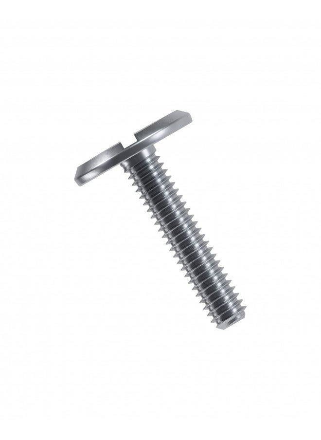 Hillman Hillman Steel Combo Sidewalk Bolt, Hurricane Anchor for Metal, 25 Pack, 11.2 oz, 0.25 Rust-Resistant Fasteners, Durable, Flat Head, (1/4" x 1-1/2" XL Pak) Stainless Steel Finish (707312)  - Image 1